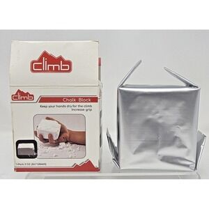 Climb Chalk Block 2oz Rock Climbing Gym Chalk MTI Unlimited Grip Chalk 2 Pack